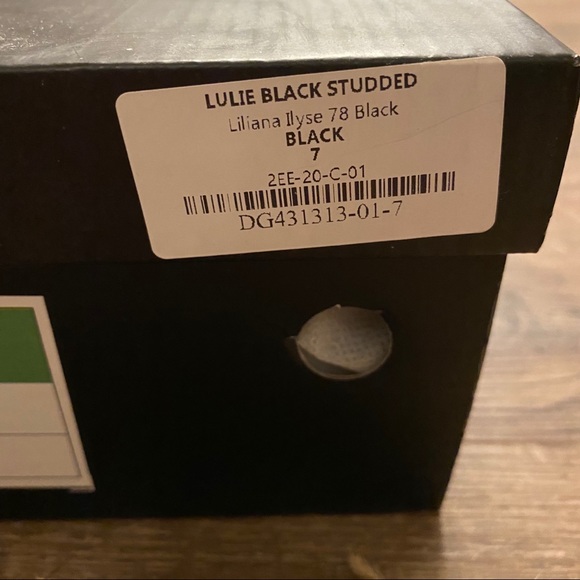 Liliana ilyse black heel with clear strap - Picture 6 of 6